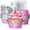 Pink, variant on 20 Sets Aluminum Foil Cake Pan Heart Shaped Cupcake Cup with Lids 100 ml/ 3.4 Ounces Disposable Mini Cupcake Cup Flan Baking Cups for Valentine Mother's Day Wedding Xmas Birthday(Pink)
