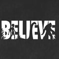 thumbnail image 6 of Wild Bobby Believe Bigfoot Aliens Women Tri-Blend Racerback Tank Top, 6 of 6