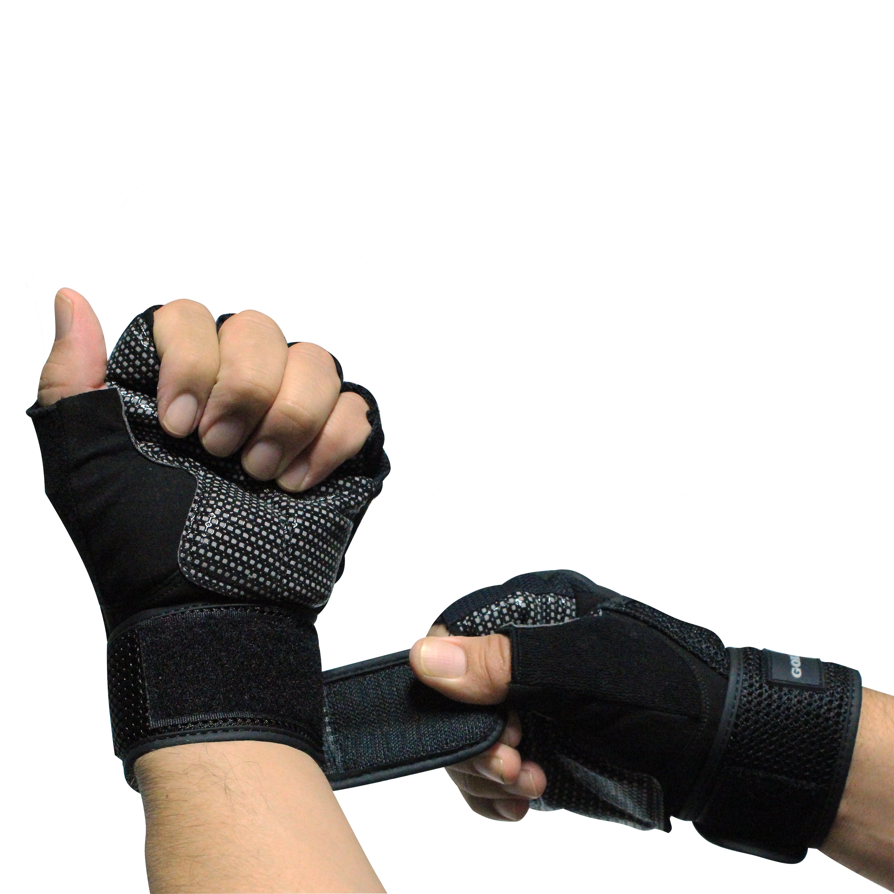 Gold s Gym Classic Weightlifting Wrist Wrap Gloves Large X Large Walmart