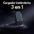 thumbnail image 3 of Base de Carga Inalámbrica 10000mah MR. GADGETS 3 En 1 para iPhone Negro, 3 of 10