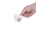 thumbnail image 6 of Panificio 2 oz Round Newsprint Paper Medium Baking Cup - Pleated - 2 1/4" x 2 1/4" x 1 1/2" - 200 count box, 6 of 11