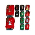 thumbnail image 3 of ZAXARRA Women Casual Loose Sweater Christmas Print  Pullover Sweatshirt, 3 of 4