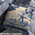 thumbnail image 2 of jejeloiu Vintage Farm Windmill Fabric by the Yard 1 Yard,Retro Country Farmhouse Home Decor Fabric by the Yard,Rustic Flower Floral Sewing Fabric For Child,Super Cozy Room Decor, 2 of 6