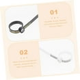 thumbnail image 3 of 2pcs Ring Measurement Power Conditioner Plastic Men and Women Jewelry Ruler, 3 of 5