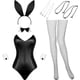 thumbnail image 1 of Disfraz de conejito, lencería y cola para mujer, conjunto de traje de conejo para juego de roles, disfraz de Navidad para Halloween, fiesta de cosplay (extragrande), 1 of 4