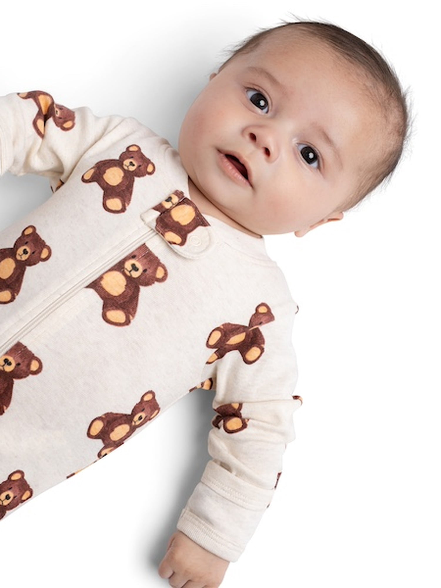 M+A by Monica + Andy, Organic Cotton One-Piece Coverall, Sizes Newborn - 18-24 Months