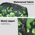 thumbnail image 4 of Saint Patrick's Day Oxford Fabric Waterproof Portable Hard Drive Bag and Case with Cord Storage and Travel Charger Organizer for Electronic Devices - 5.9x9.44x3.14 in, 4 of 6