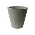 thumbnail image 2 of Algreen Products 89806 16.5 x 16 in. Crete Self Watering Planter - Concrete Texture - Taupestone, 2 of 2