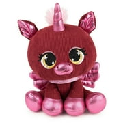 "GUND P.Lushes Designer Fashion Pets Vera Von Cord Premium Pegasus Stuffed Animal, Burgundy and Pink, 6 Inch