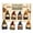 E, variant on 3D Beaded Gnome DIY Kit,4 Pack Gnome Craft Set,All-Inclusive Bead Art Kit with Guide,Miniature Gnome Figurines for Shelf Decor,Perfect DIY Gift for Craft Lovers(4PC)