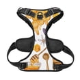 thumbnail image 5 of Lsque Honey Bee Set Dog Harness, No-Pull Pet Harness with 2 Leash Clips, Adjustable Soft Padded Dog Vest with Easy Control Handle for Large Dogs-Medium, 5 of 9