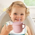 thumbnail image 3 of Jpxdew Silicone Straw Cup,Leak-Proof 150ml Infant Cup,2-Handle Training Drinkware,BPA-Free Baby Bottle,5 Months+, 3 of 5