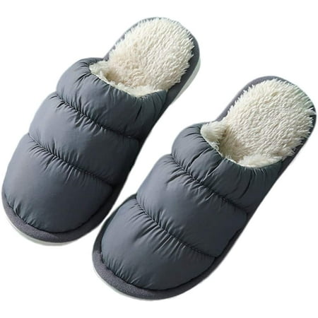 

CoCopeaunt Women Fuzzy House Slippers Warm Memory Foam Plush Indoor Outdoor Bedroom Slipper Shoes