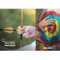 thumbnail image 6 of Bear Archery Bows 1st Shot Youth Bow Set Includes Arrows, Armguard, and Arrow Quiver Recommended for Ages 4 to 7 Flo Purple, 6 of 6