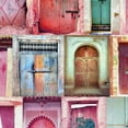 thumbnail image 3 of Global Doorways by Belle Maison Wrapped Canvas Art Print, 3 of 4