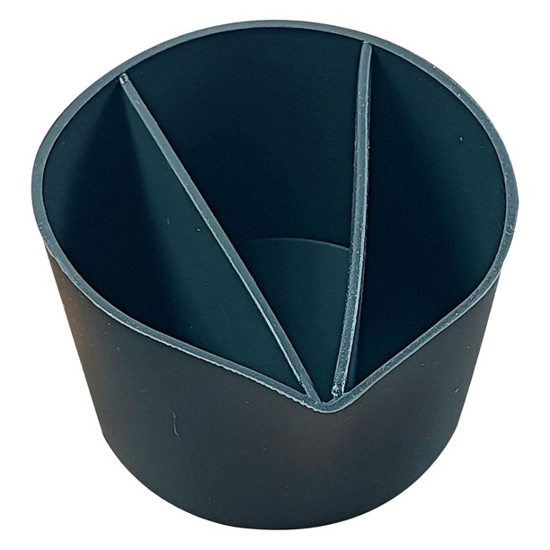 Copa dividida de vertido de acrílico, vaso de vertido de de pintura DIY, vaso de vertido multicanal 3 ranuras Sunnimix Tazas divididas para verter pintura