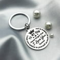 thumbnail image 2 of Llavero con texto en inglés "I Love You", regalo inspirador, llavero para hijo, cumpleaños, regalo de Navidad, llavero de aliento para niños de mamá y papá, nunca olvides que amo, 2 of 5
