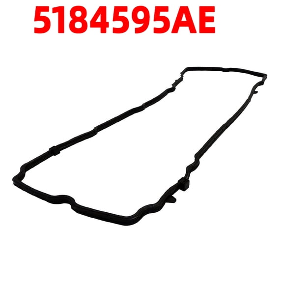 Left Side Engine Valve Cover Gasket 5184595AE Compatible For 2012-2016 Chrysler 200 300 Town & Country Dodge Challenger Charger Grand Caravan Journey Jeep Wrangler 3.6L V6