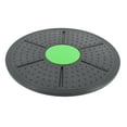 thumbnail image 2 of QualitChoice Balance Board Non-Slip Fitness Stability Disc Gym Yellow Home Load-bearing Green 36cm, 2 of 6