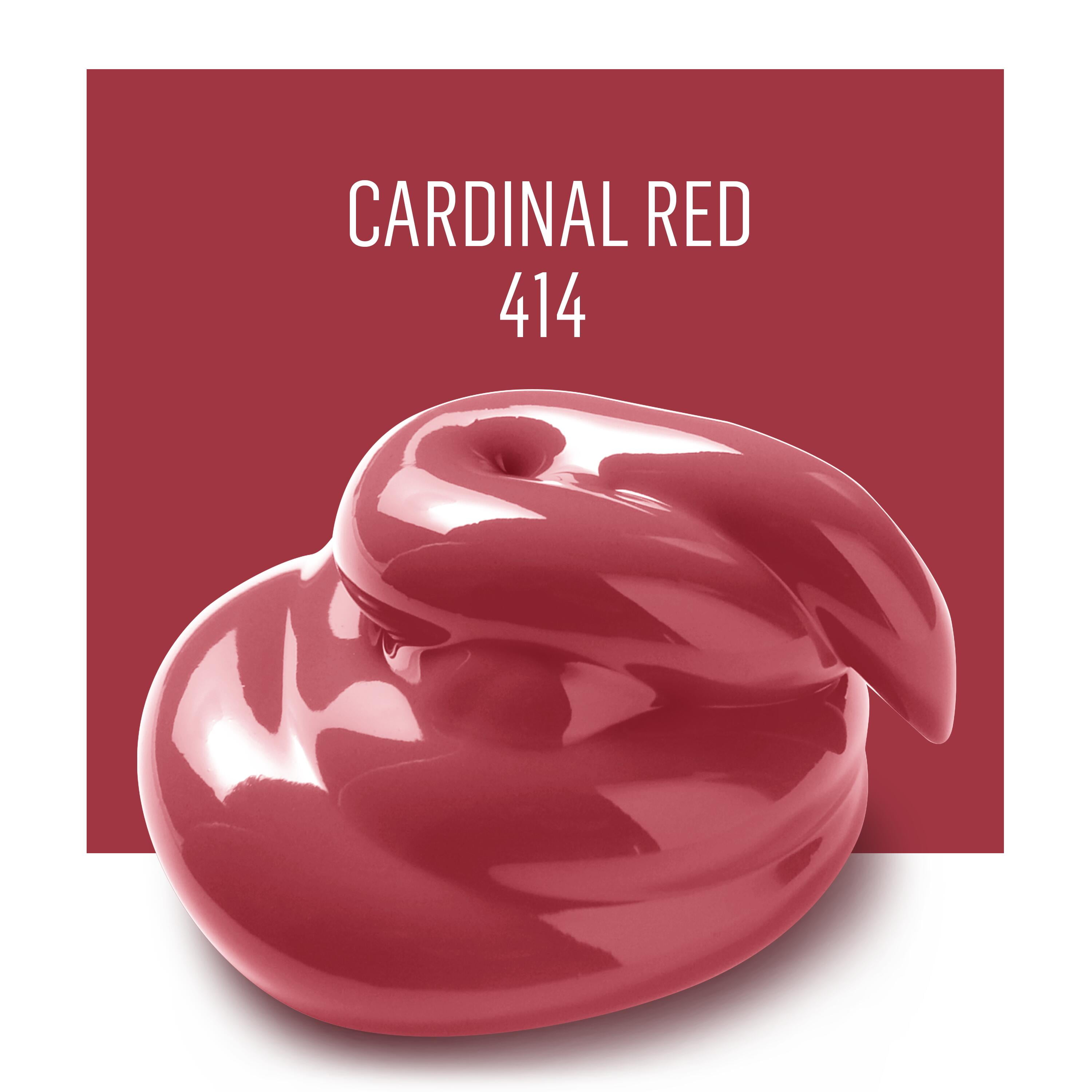 FolkArt Acrylic Craft Paint, Matte Finish, Cardinal Red, 2 fl oz