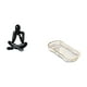thumbnail image 5 of Figura de escritorio,Escultura abstracta de pensador para decoración de oficina y hogar.,Bandeja de almacenamiento,Bandeja rectangular para servir,bandeja para postres y frutas de, 5 of 8