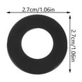 thumbnail image 2 of HOOWIFFY 250Pcs Black Nylon Flat Washer Gaskets for Car, Furniture, Plumbing and Industrial Applications, 2 of 8
