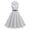 White, variant on Youyipin Womens Summer Dresses Audrey Vintage Polka Dot Swing Party Retro Peter Pan Doll Collar Wedding Casual Skater Dresses For Women 2025 Elegant Classy
