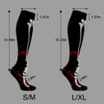 thumbnail image 3 of Crowdstage 5 Pair Halloween Compression Socks for Women & Men - Best Support for Medical，Circulation, Nurses, Running, Travel, 3 of 3
