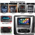 thumbnail image 2 of Pantalla táctil iCarsepton estéreo de 7 pulgadas con GPS para GMC Acadia, Chevrolet Chevy Traverse, Buick Enclave 2013-2017, 2 of 7