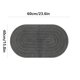 thumbnail image 3 of Alfombra de baño de microfibra suave absorbente - textura antideslizante en relieve, secado rápido, alfombra lavable a máquina, baño y cocina de baño, 3 of 5