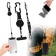 thumbnail image 1 of Correa retráctil para teléfono con mosquetón – Soporte duradero para teléfono en negro, ideal para senderismo, aventuras al aire libre y manos libres, 1 of 7
