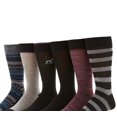 thumbnail image 2 of Perry Ellis Men's 6 Pk Holiday Comfort Stretch Socks Assorted Size Regular, 2 of 3