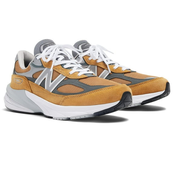 New Balance Unisex Made in USA 990 V6 Sneaker, Workwear/Grey, 7.5 US Men