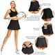 thumbnail image 3 of Falda pantalón de tenis para mujer, ligera, plisada, para deportes, golf, running, minifalda con bolsillos y pantalones cortos, 3 of 7