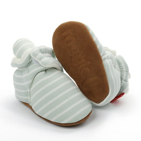 

Warm Stay Winter Girl Baby Shoes Crib Boy Slipper Non-Slip On Bootie Baby Shoes