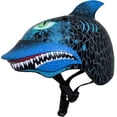 thumbnail image 3 of Casco Raskullz Shark Attax negro para niños mayores de 3 años, 3 of 8