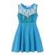 thumbnail image 1 of Little Mermaid Costume Disney Girl Princess Clothing Rapunzel Elsa Frozen Girls Dress Marvel Captain Encanto Princess Dress Gift5-6T Gao Jinjia LED, 1 of 2