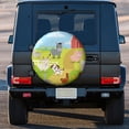 thumbnail image 3 of Kll Farm Animals 3 Tire Cover,Universal Wheel Tire Cover For Trailer, Rv, Suv, Truck,Camper And Many Vehicle,(14 Inch), 3 of 7