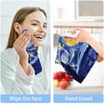 thumbnail image 7 of Coolnut Abstract Illustration Washcloths, 2 PCS 12 X 12 Inches Cotton Wash Cloths, Highly Absorbent and Soft Face Towels for Bathroom,Gym,Hotel and Spa, 7 of 7