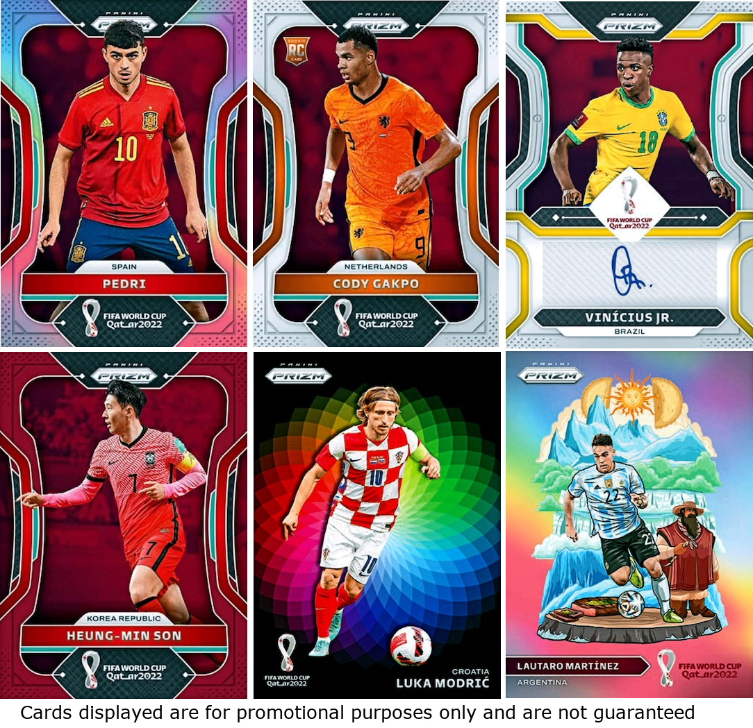 2022 Panini Prizm FIFA World Cup Qatar Soccer Blaster Box Trading Cards - image 2 of 4