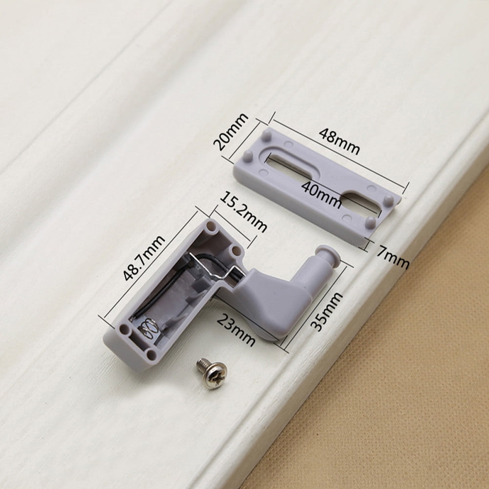 10x LED…Smart Sensor Light Kitchen Cabinet Cupboard Closet Wardrobe Hinge Lights 