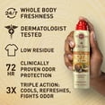 thumbnail image 3 of Old Spice Total Body Deodorant Aluminum Free Spray Vanilla + Shea, 24/7 Freshness From Pits to Toes and Down Below // Dermatologist Tested Full Body Deodorant, 3 of 18
