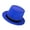 royal blue, variant on Plastic Top Hat with Fluorescent Color for Themed Parties Costume Accessories Hat Headwear Music Festival Props Fedoras