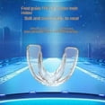 thumbnail image 2 of Shock Doctor Double Braces Mouth Guard. Upper And Lower Teeth Protection. Mouthguard No Boil / Instant Fit. For Youth, Teenager, Kids And Adults WG, 2 of 5
