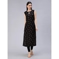 thumbnail image 1 of Kurta for women’s by Entellus in Black colour, 1 of 4