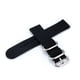 thumbnail image 5 of Correa de reloj de lona de nylon para reloj Honor Watch1 | Acentos de cuero - Ajuste ajustable 14-18cm Muñeca | Reemplazo fuerte y duradero | Se adapta a la mayoría de los relojes inteligentes | 1, 5 of 5