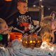 thumbnail image 5 of Teissuly Halloween Resin LED Pumpkin Lamp 8 Sided Skeleton Portable Night Light Holiday Milieu Decorative Lamp Desktop Ornaments Teissuly WER202310060593, 5 of 8