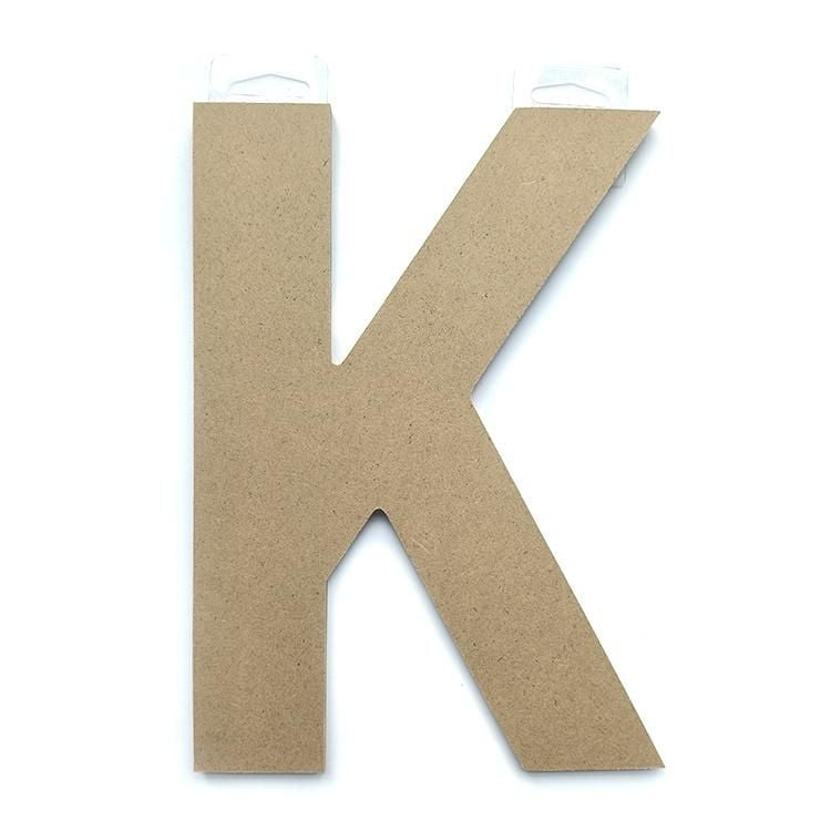 Lettres en bois MDF de Lerman decor Lettres MDF 9"