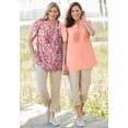 thumbnail image 2 of Woman Within Plus Size Convertible 2-in-1 Cargo Pant & Capri Elastic Waist, 2 of 6