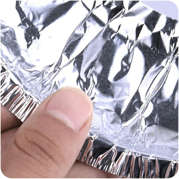 Pretyzoom Gas Hob Covers Aluminum Foil Round 10Pcs 9.1X9.1In Household Users Kitchen Use
